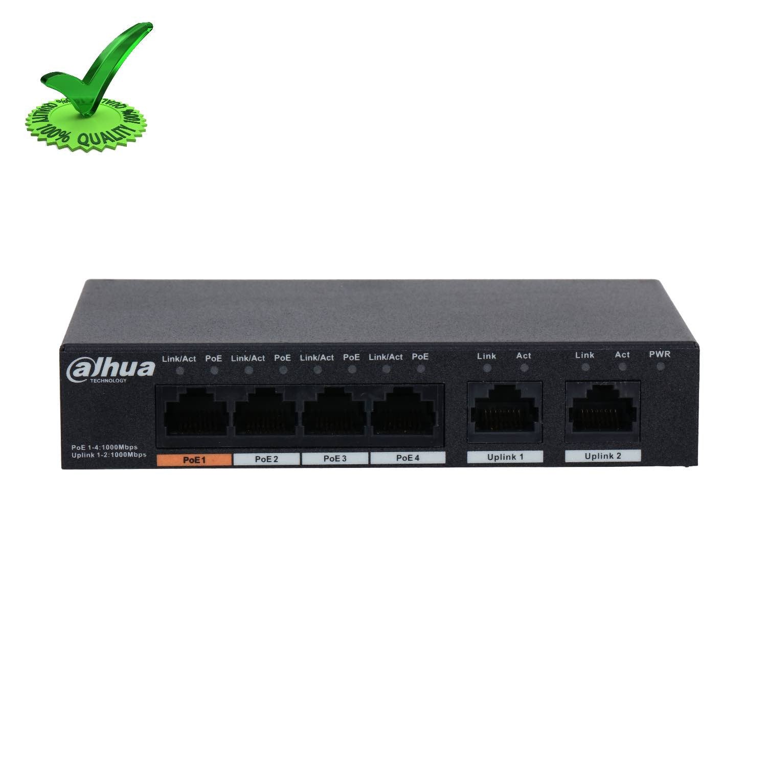 Dahua DH-PFS3006-4GT-60 4 Port POE Switch Dahua DH-PFS3006-4GT-60 4 Port POE Switch